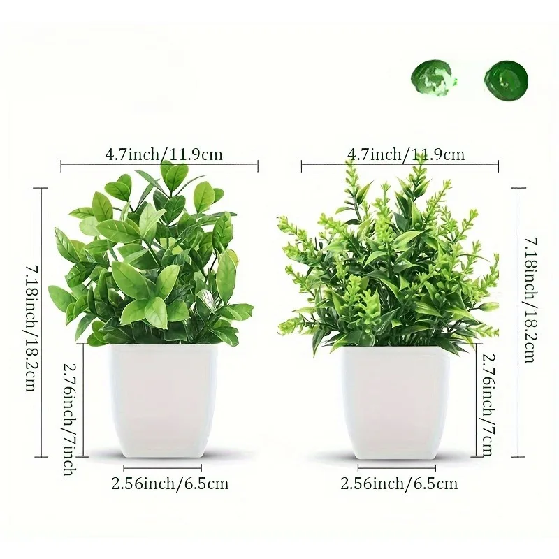 Bonsai Gardenia - Toptan Yapay Bonsai Yeşil Sahte Bitki