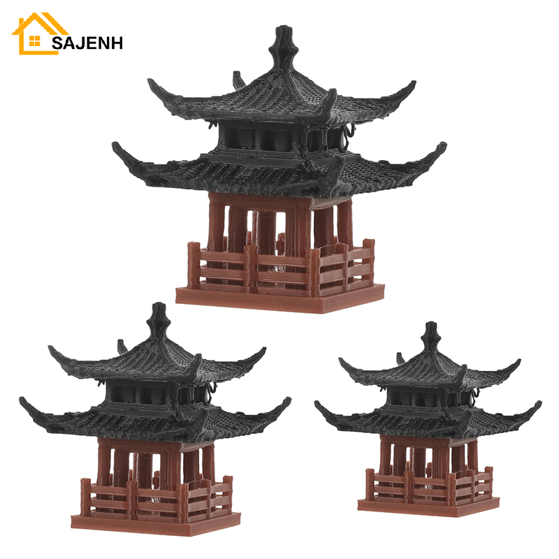 Bonsai Garden Zen - Mini Pagoda Heykeli Peri Bahçe Dekor