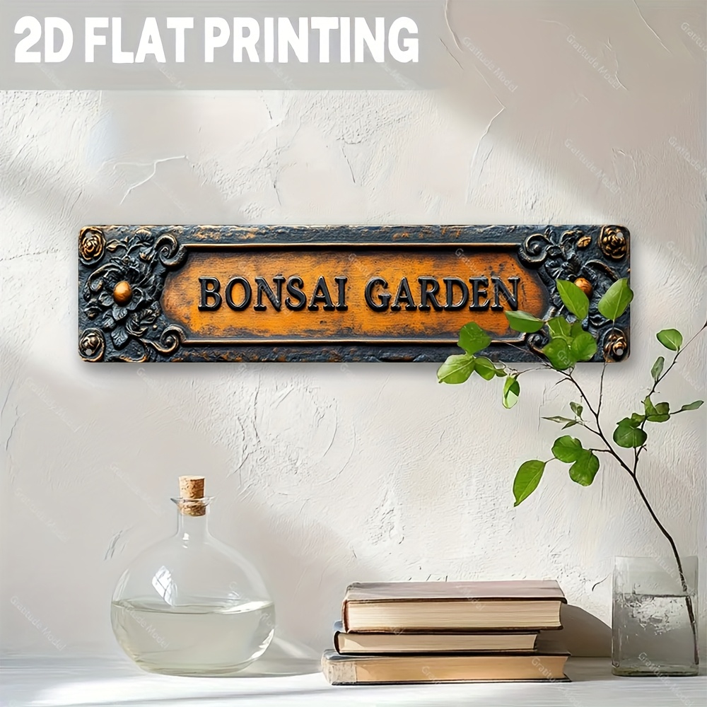 2 Boyutlu Düz - Dayanıklı Alüm - Bonsai Garden And Cafe incelemesi ve fiyatı