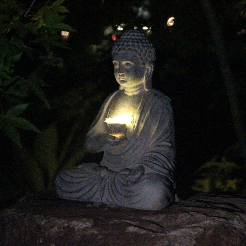Reçine Güneş Buda Heykeli Heyk - Bonsai Garden Zen incelemesi ve fiyatı