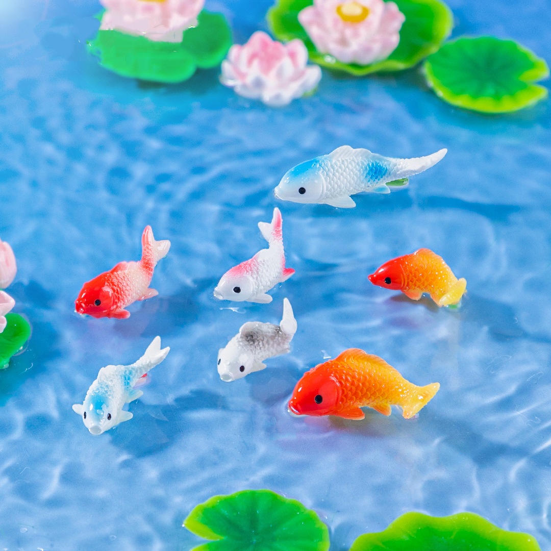 10 adet Mini Koi balık reçine  - Bonsai Gardenia incelemesi ve fiyatı