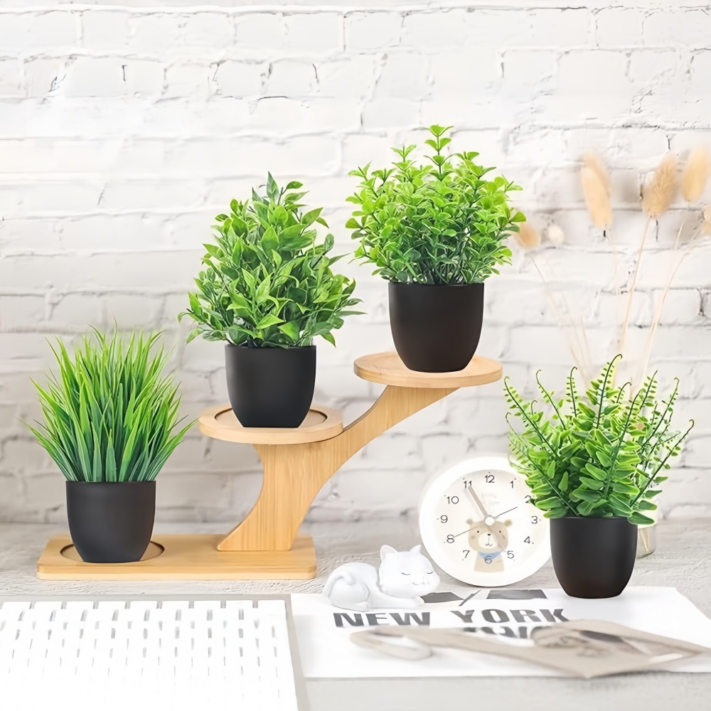 4 adet/takım Mini Yapay Bitkil - Bonsai Gardenia incelemesi ve fiyatı