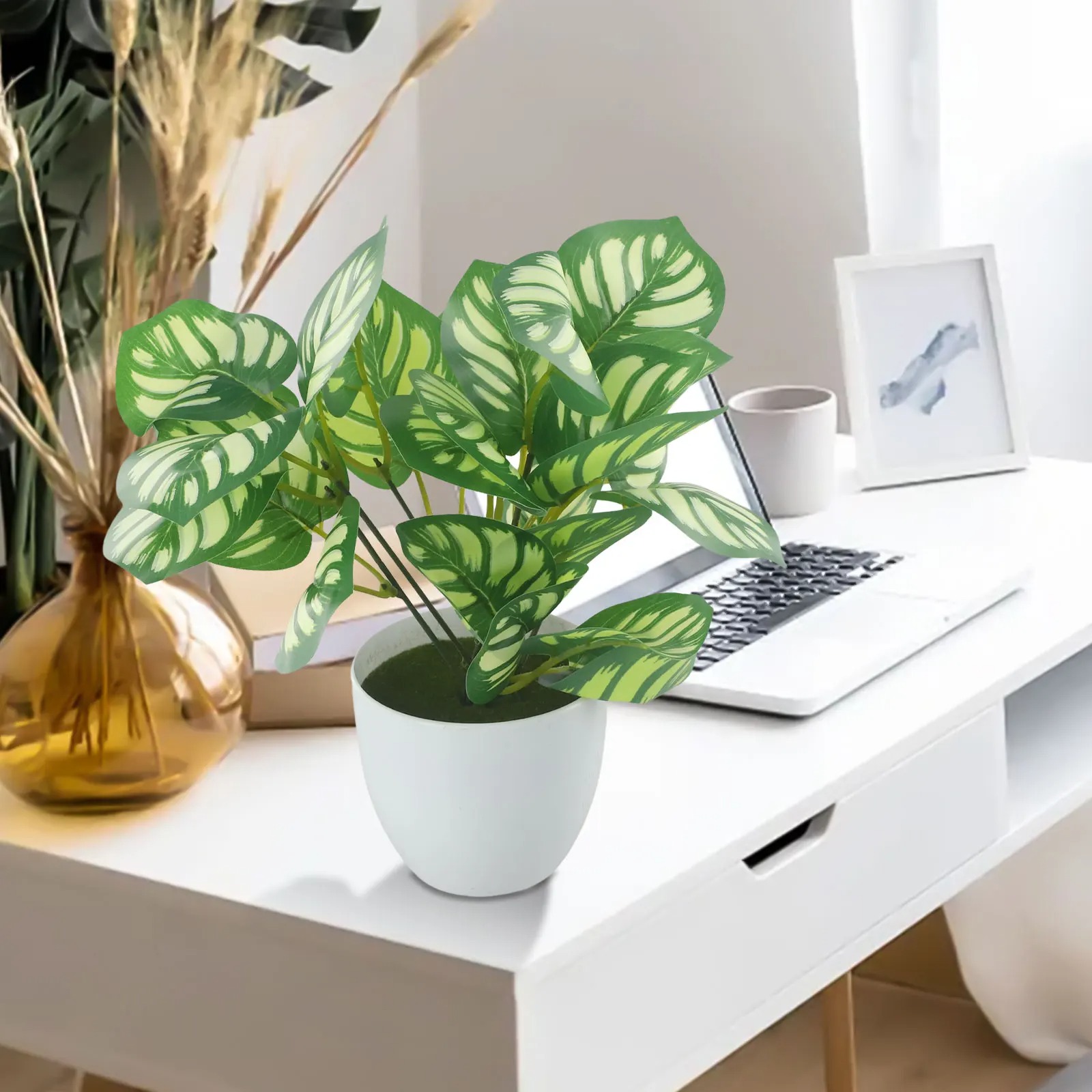 1 adet yapay yeşillik saksı Bo - Bonsai Garden Zen incelemesi ve fiyatı